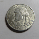 Saksa/third reich 2 mark 1933 E/ Luther - pikkukuva 1