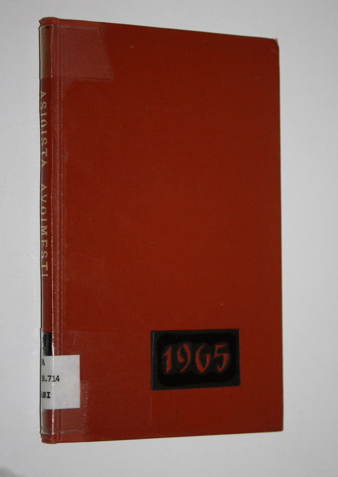 Jussi ym. (toim.) Kuoppala : Asioista avoimesti 1965
