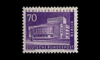 Berlin 152 ** Käyttösarja rakennuksia 70 Pf (1956)