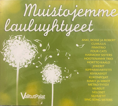 Muistojemme lauluyhtyeet (4-CD), mm. Cumulus, Four Cats