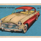 Keräilykuva Autosarja n:o 50 SUNBEAM RAPIER - pikkukuva 1