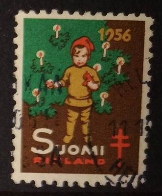 Joulumerkki 1956 - 1963 Wendelin - erilaisia