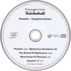 Tangerine Dream : Phaedra - CD - pikkukuva 2