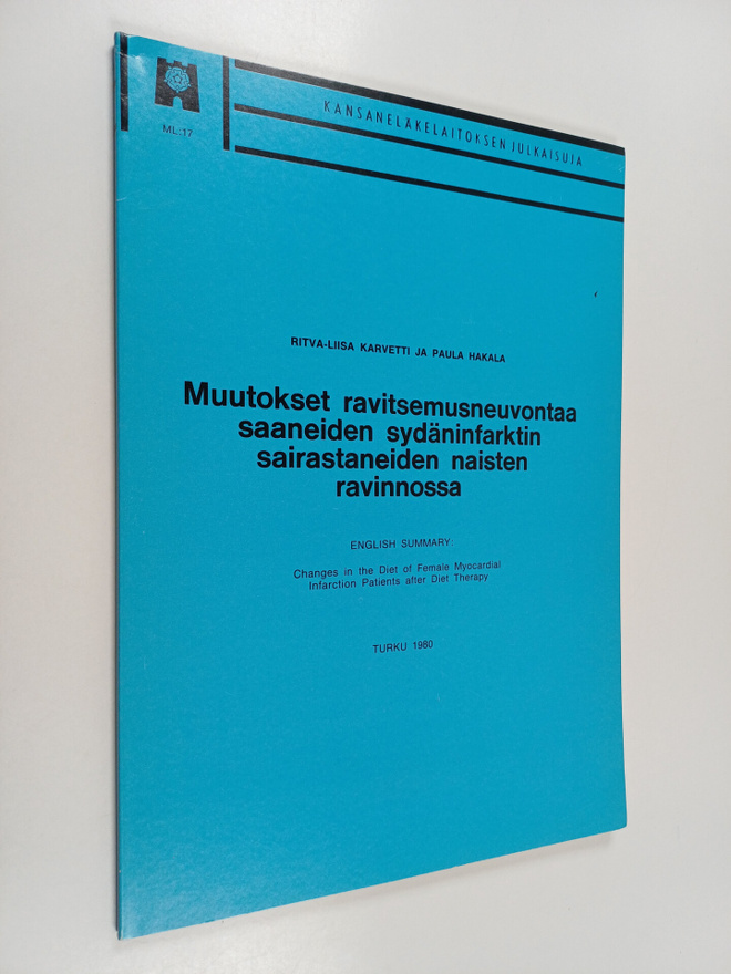 Ritva-Liisa Karvetti : Muutokset ravitsemusneuvontaa saan...