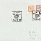 19.10.1990 OULU-OULEX -erikoisleima kirjeessä - pikkukuva 1
