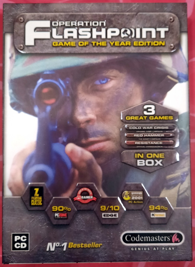 Operation Flashpoint GOTY-boksi