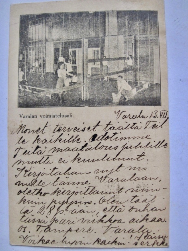 VANHA Postikortti Tampere Varala 1900-luku