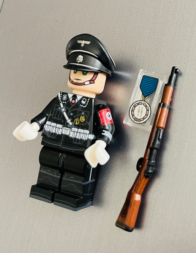 WW2 Saksa Natsi upseeri Lego Mini Figures hahmo