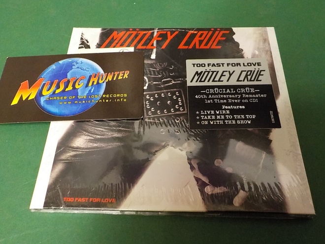 MÖTLEY CRUE - TOO FAST FOR LOVE UUSI CD