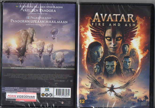 (UUTUUS) Avatar Fire And Ash	(60 422)	UUSI	-FI-	DVD				2025