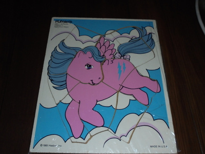 My Little Pony Playskool- palapeli alustoineen, G1