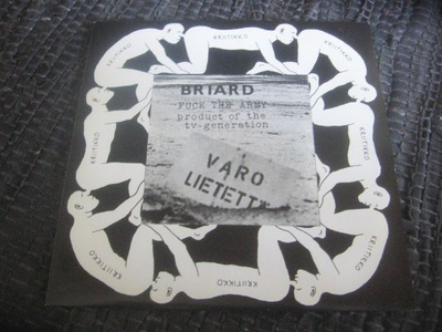 7" - Briard - Fuck The Army / Product Of The TV-generation
