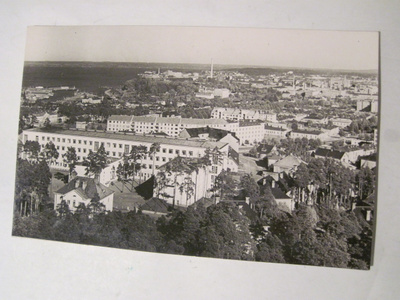 VANHA Postikortti Tampere 1950-l Alkup.Mallikappale