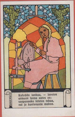 Joseph Alanen Kehrään lankaa..