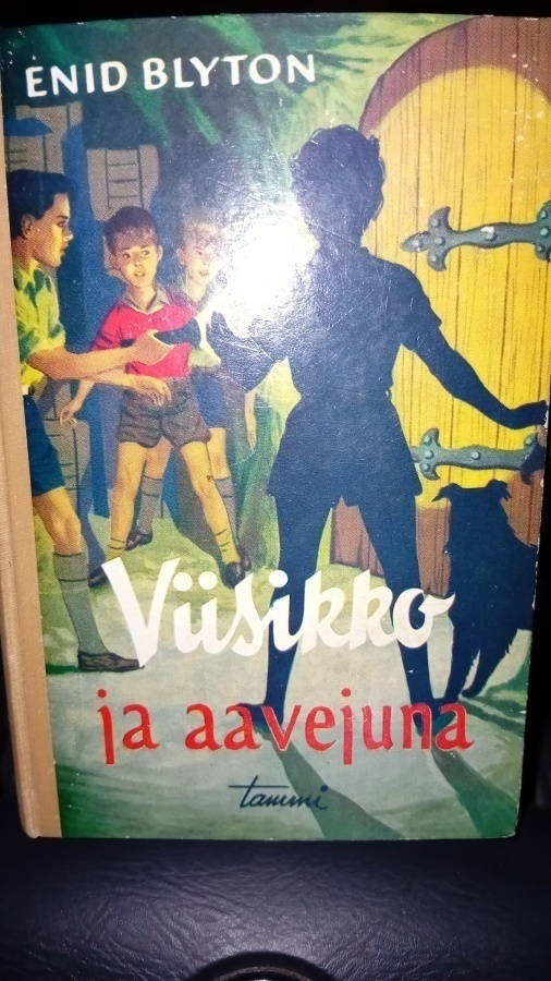 Blyton : Viisikko ja aavejuna ( SIS POSTIKULU  )