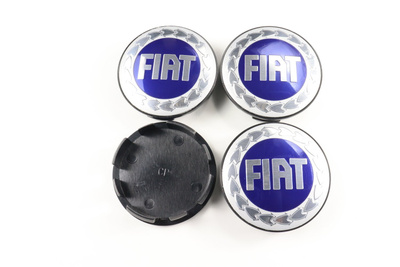 Fiat vannekeskiöt – Kromi-sininen – 60mm (4kpl s