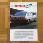 Esite Toyota Air ilmastointilaite, 1986 - pikkukuva 1