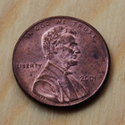 USA 1 Cent 2001 Lincoln Penny - pikkukuva 1