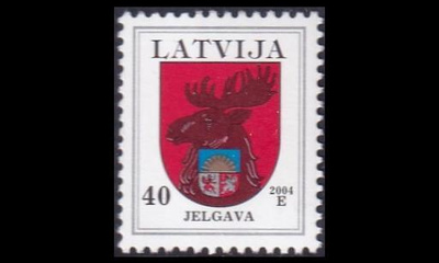 Latvia 498C_II ** Käyttösarja Vaakuna 40 S -04 (1999)