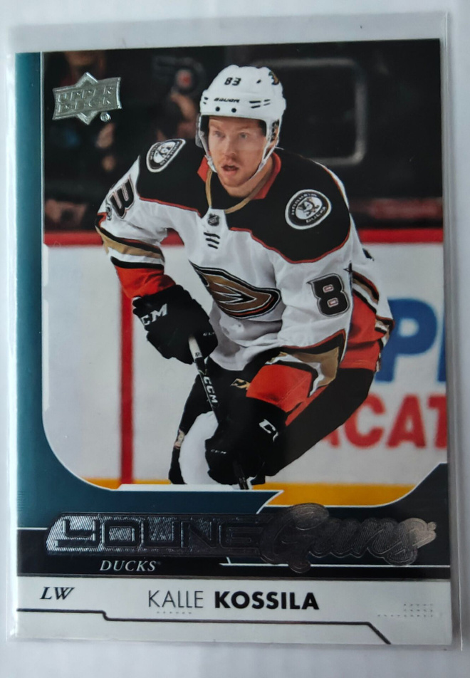 Kalle Kossila 2017-18 UD Series 2 Young Guns