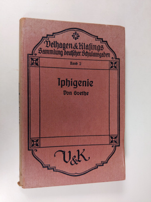 Stephan Waetzold : Iphigenie auf Tauris von Goethe