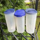 Säilytyspurkit 3 kpl, Tupperware (1,7 l) ja 2 Orthex (1,5 l) - pikkukuva 1