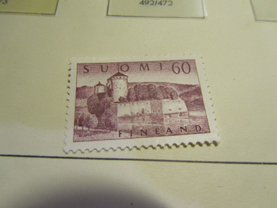 1957 yleismerkki 60 mk , postituore