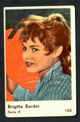 Keräilykuva - Brigitte Bardot Serie A 152