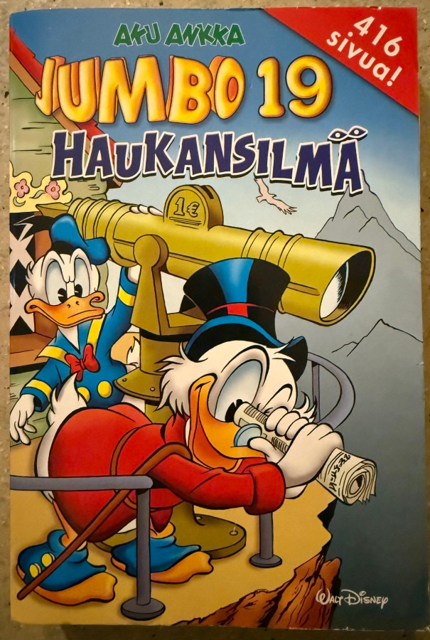 [Kirja] AKU ANKAN TASKUKIRJA - JUMBO 19 - HAUKANSILMÄ