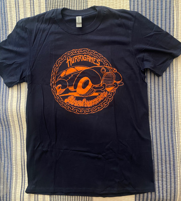Hurriganes Roadrunner t-paita, unisex, tummansininen, koko M