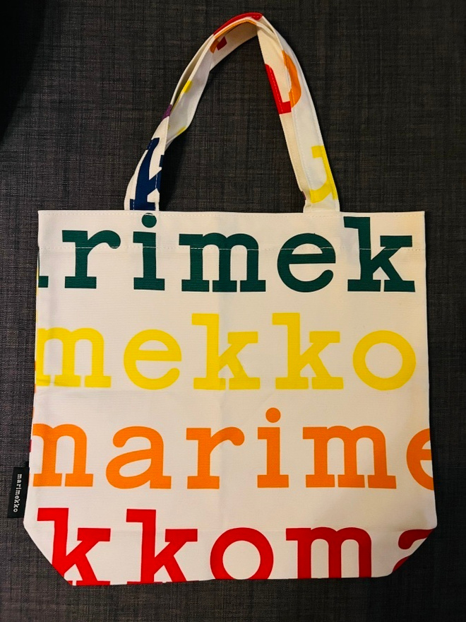 Marimekko Notko Logo -laukku, Pride, käyttämätön