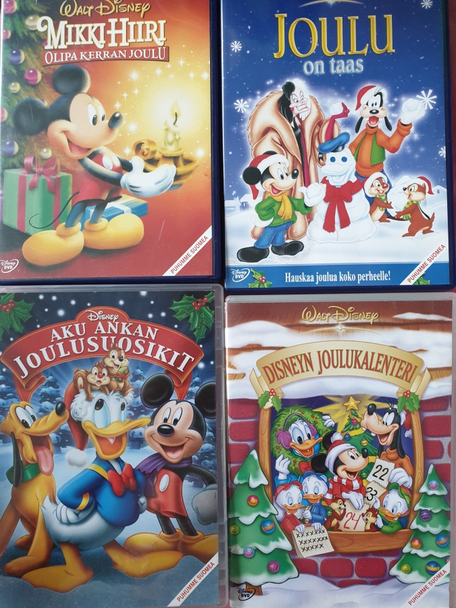 DISNEYN JOULUELOKUVAT DVD