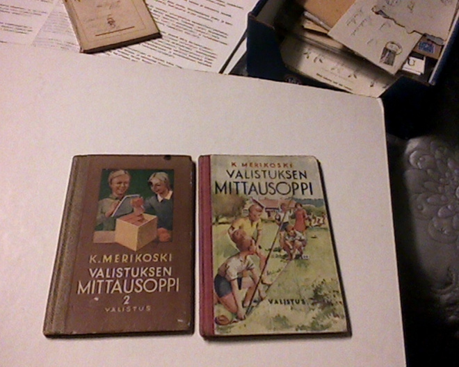 Mittausoppi, 2 kpl. , 1941 ja 1953.