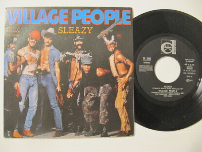 Village People Sleazy 7" sinkku Italialainen