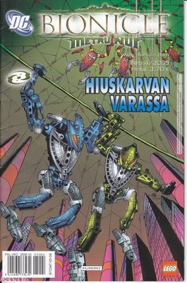 Bionicle - Metru Nui 4/2005 Legendojen kaupunki 11-12/12