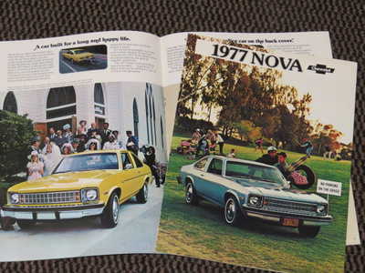 1977 Chevrolet Nova esite - KUIN UUSI