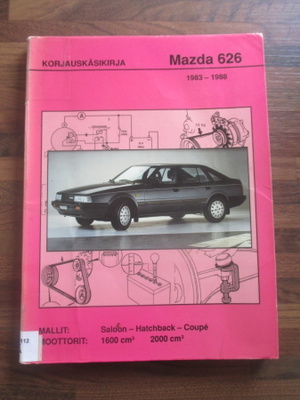 mazda 626 KORJAUSOPAS !!
