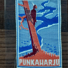 Punkaharju vintage kangasmerkki harvinainen - pikkukuva 1