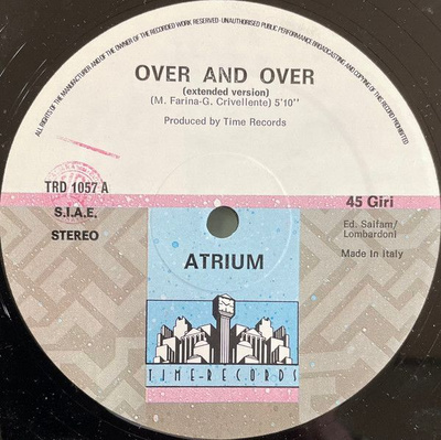 Atrium: Over and over italo-12"