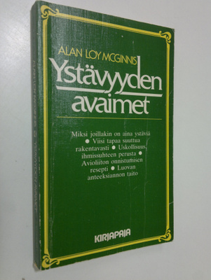 Alan Loy McGinnis : Ystävyyden avaimet