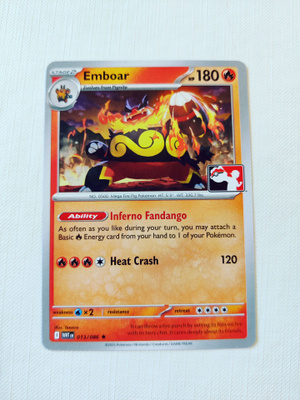 Emboar - Prize Pack Series 8