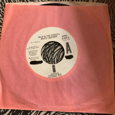 WHITE LIGHTNING: : Wild In The Streets  x 2 * UK 1975