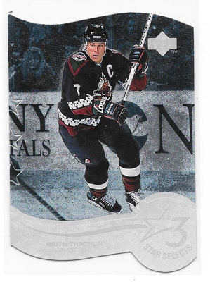 97-98 UD Three Star Selects #T6C Keith Tkachuk Phoenix