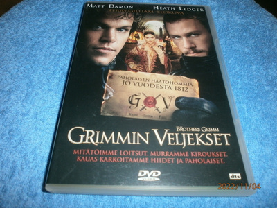 GRIMMIN VELJEKSET   -  DVD