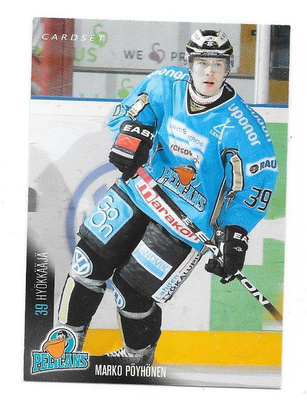2010-11 CardSet #281 Marko Pöyhönen Pelicans