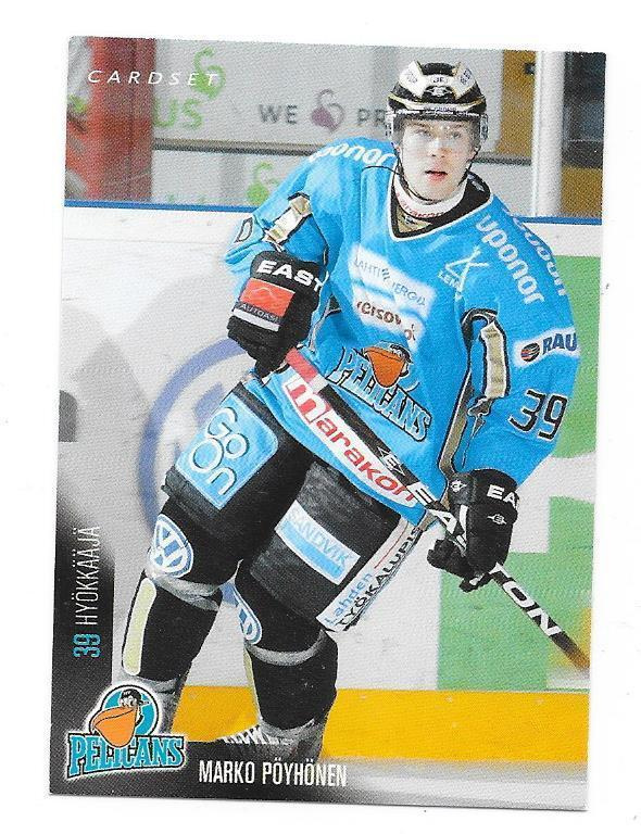 2010-11 CardSet #281 Marko Pöyhönen Pelicans