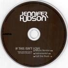 Jennifer Hudson • If This Isn't Love PROMO CD-Single - pikkukuva 3