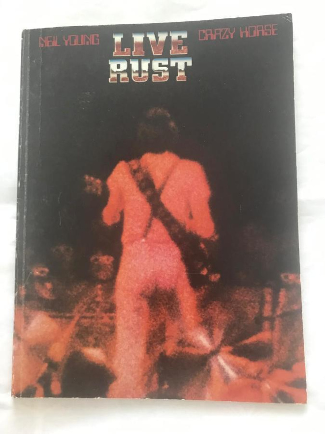 Neil Young Crazy Horse: Live Rust, nuottikirja, 1980