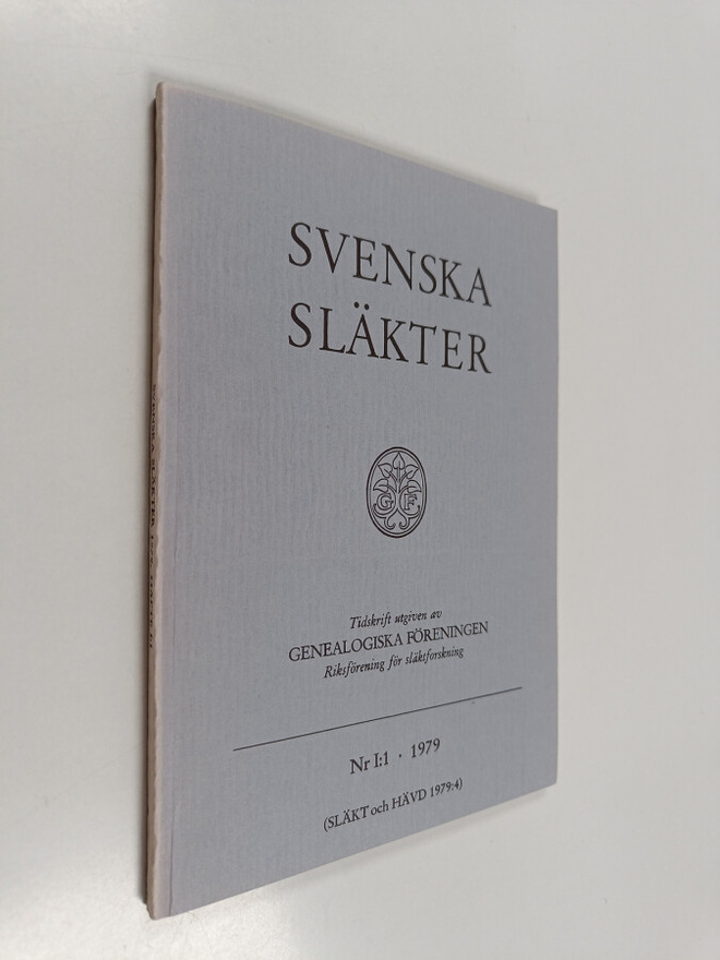 Svenska släkter Nr 1:1/1979