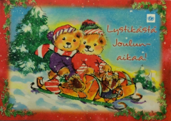 Nallet kelkka-ajelulla UNICEF 2005